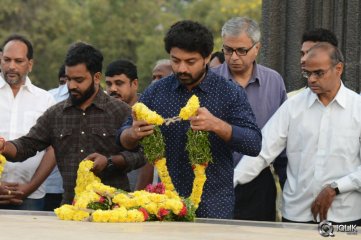 NTR Family Visit to NTR Ghat 2016